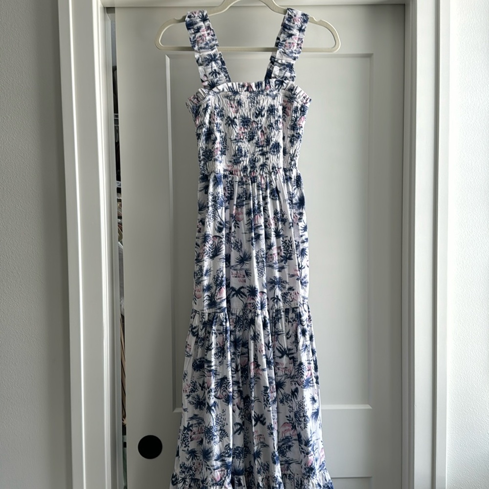Abercrombie & Fitch patterned maxi dress